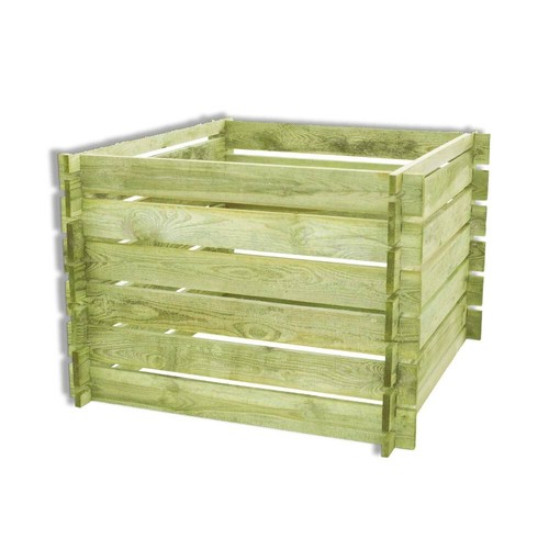 Compostiera legno pino - compostiera, di