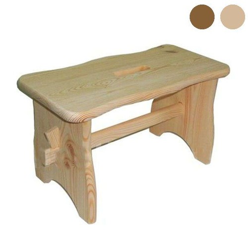Sgabello abete maxi chiaro - abete,